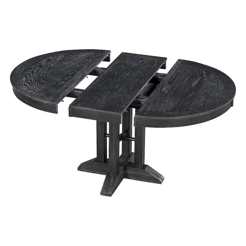 Extendable Oval Dining Table - 56-Inch 13
