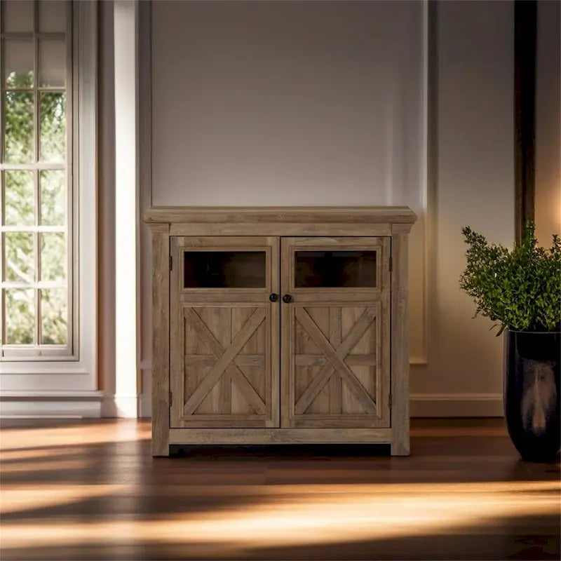 Spacious 2-Door Buffet Sideboard Cabinet 1