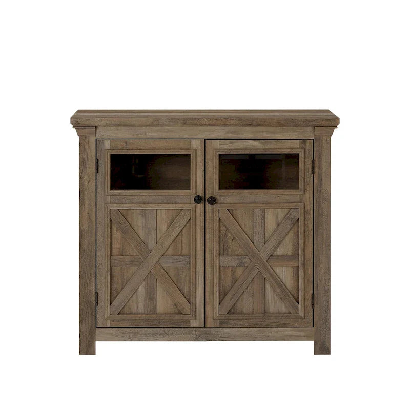 Spacious 2-Door Buffet Sideboard Cabinet 9