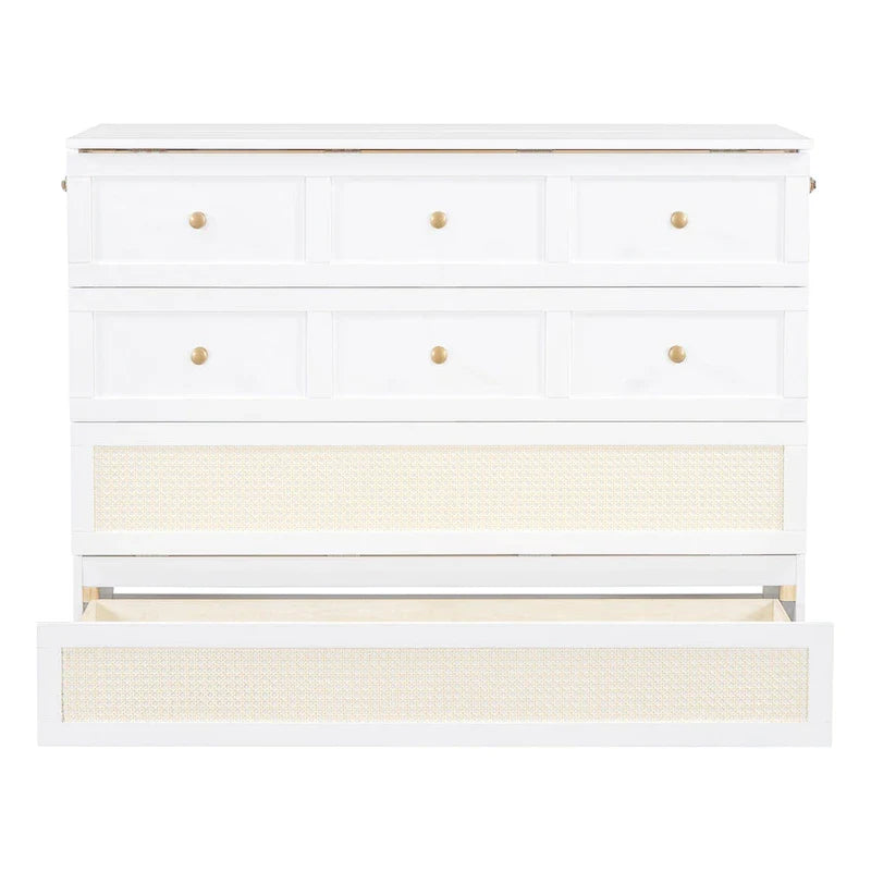 Nestfair Full-Size Murphy Bed with Spacious Drawers 3