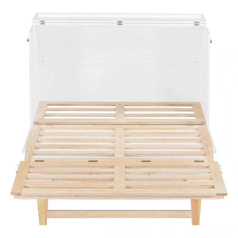 Nestfair Full-Size Murphy Bed with Spacious Drawers 9