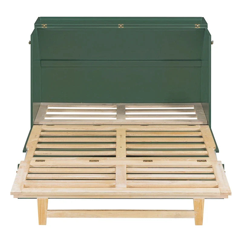 Nestfair Full-Size Murphy Bed with Spacious Drawers 23