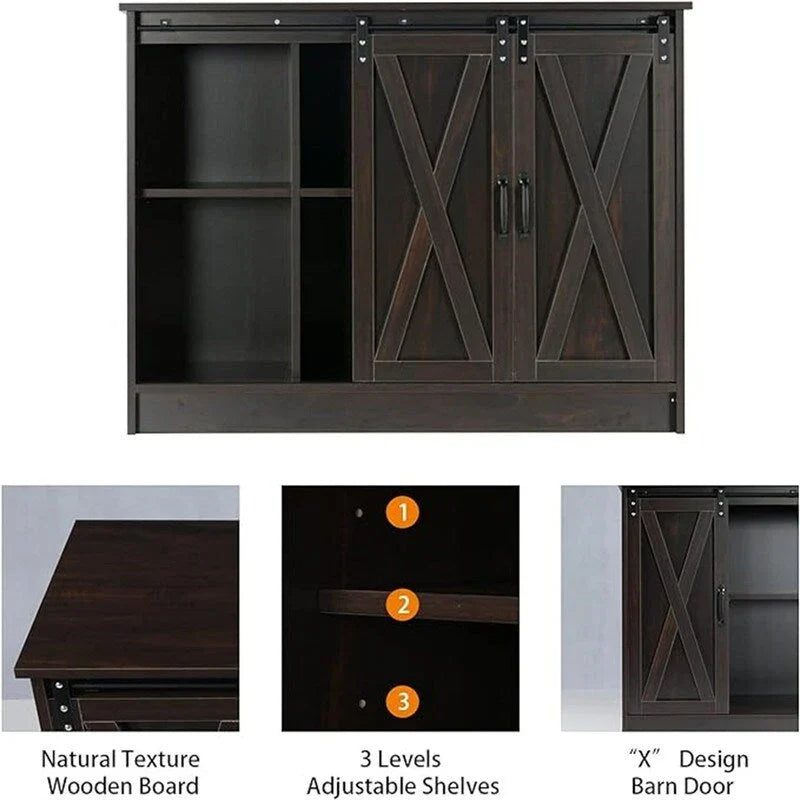 Buffet Cabinet - Dimensions: 15.7" D x 42" W x 32" H 4