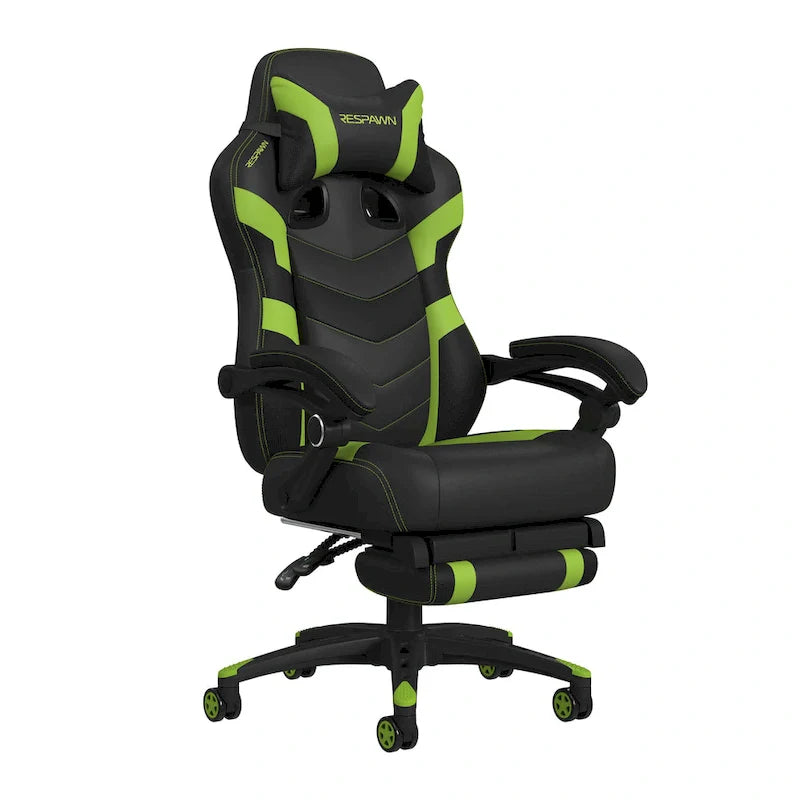 RESPAWN 110 Pro Ergonomic Gaming Chair with Footrest - Ideal Computer Desk Chair 1