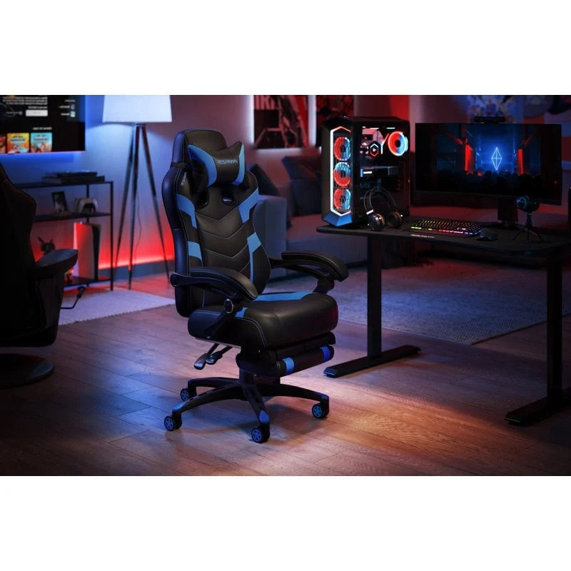 RESPAWN 110 Pro Ergonomic Gaming Chair with Footrest - Ideal Computer Desk Chair 24