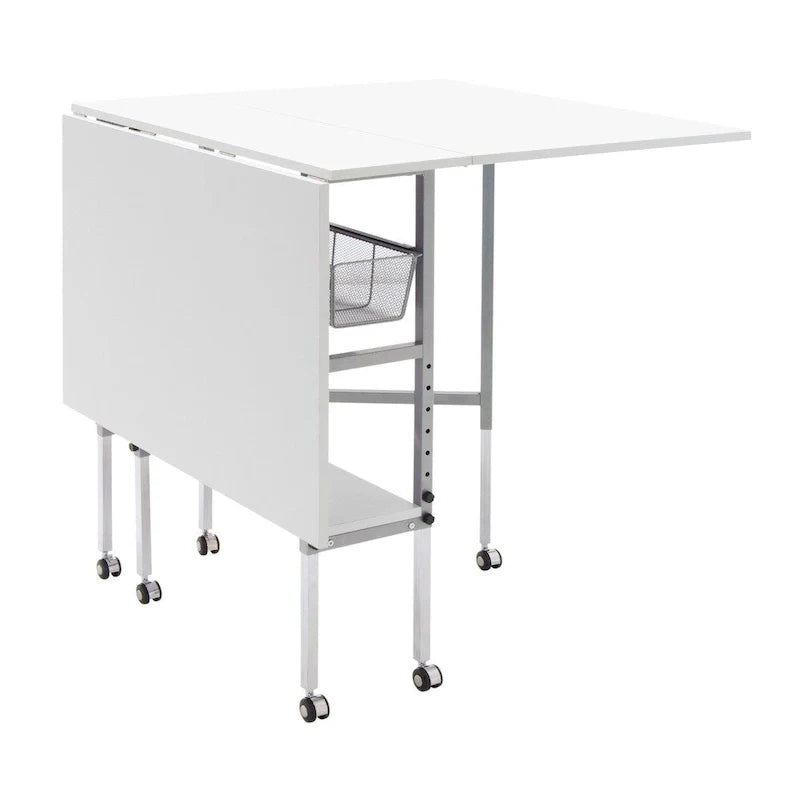 Sew Ready Adjustable Height Craft and Hobby Table with Storage Drawers 3