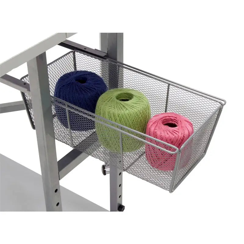 Sew Ready Adjustable Height Craft and Hobby Table with Storage Drawers 8