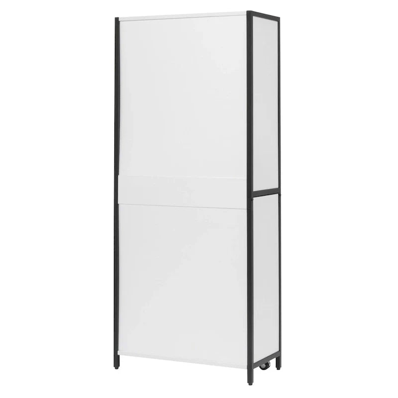 Versatile Craft Armoire with Foldable Desktop for Sewing and Home Office Use 11