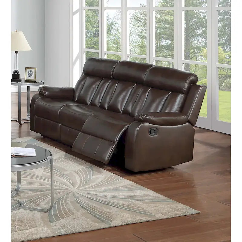 Poundex Reclining Sofa 8