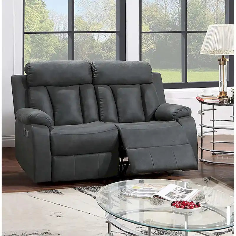 Poundex Reclining Loveseat 2