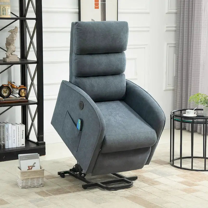 AVAWING Contemporary Electric Recliner with Power Lift and Massage Features 25