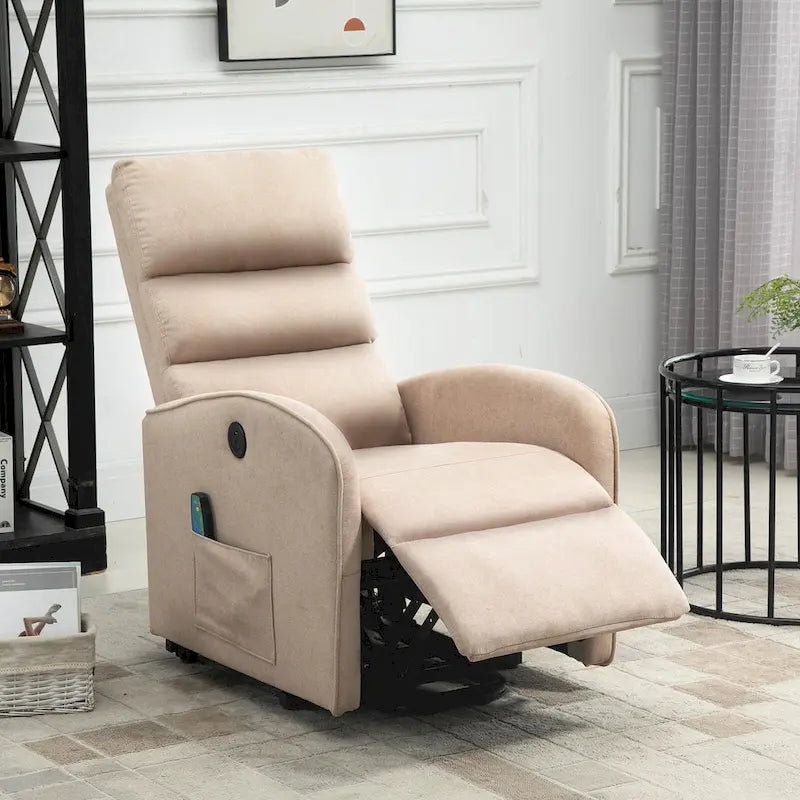 AVAWING Contemporary Electric Recliner with Power Lift and Massage Features 9