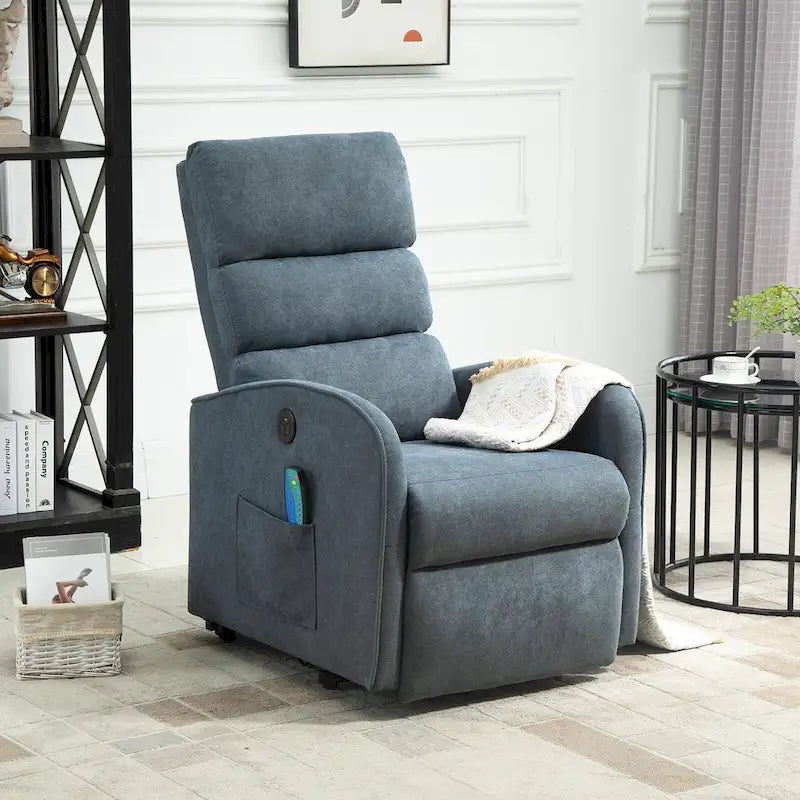 AVAWING Contemporary Electric Recliner with Power Lift and Massage Features 21