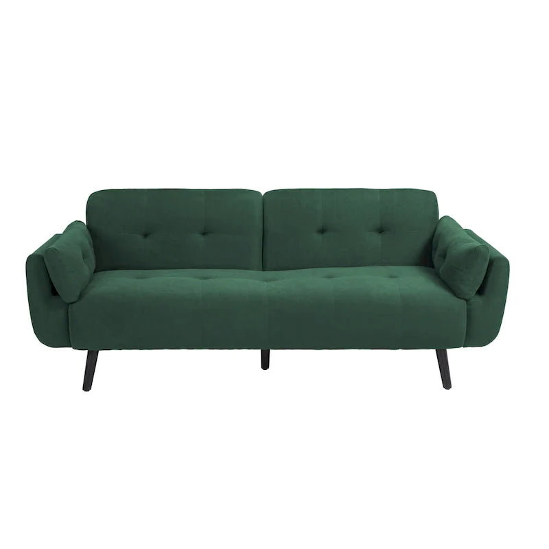 Adjustable Reclining Futon Sofa Bed - Convertible Sleeper Couch 6