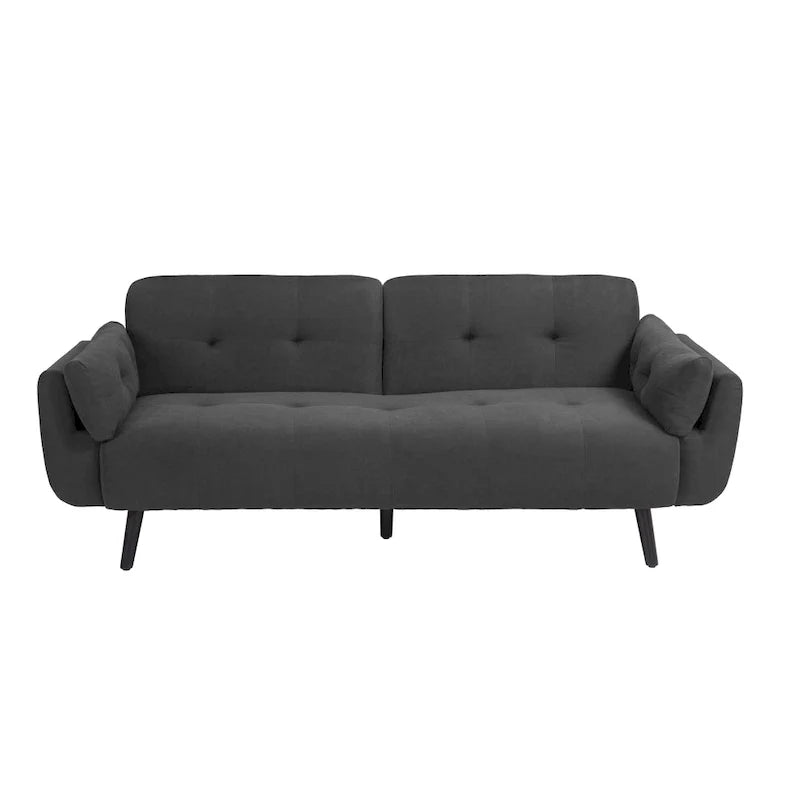 Adjustable Reclining Futon Sofa Bed - Convertible Sleeper Couch 14