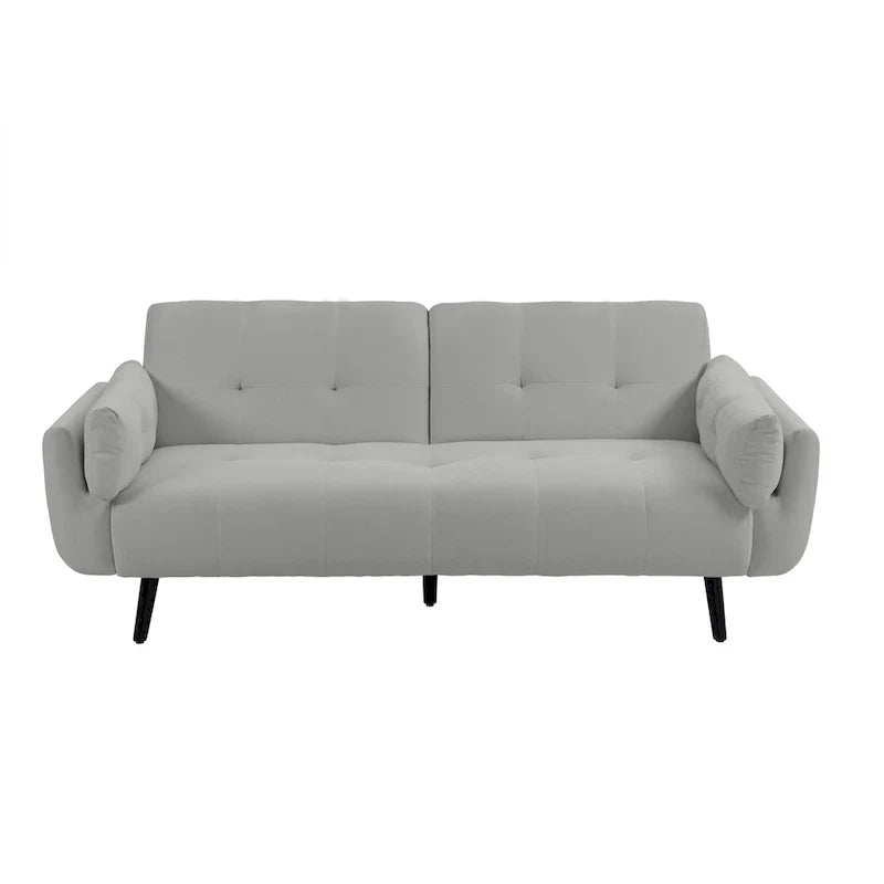 Adjustable Reclining Futon Sofa Bed - Convertible Sleeper Couch 21