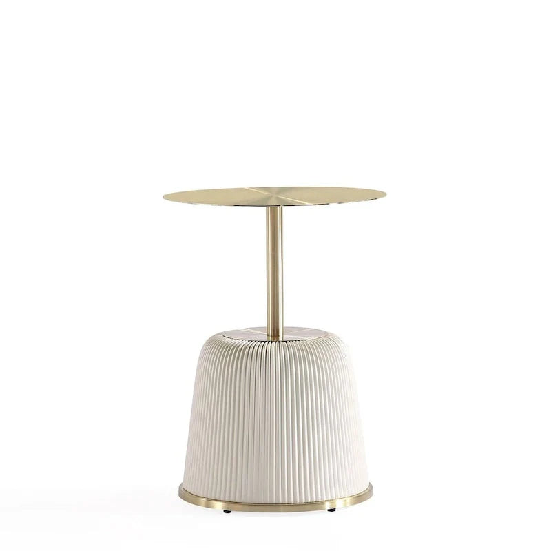 Manhattan Comfort Contemporary Anderson 2.0 Upholstered 3-Piece Table Collection 17