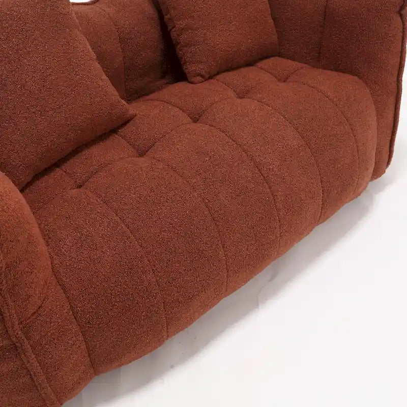 Cozy Square Reclining Sofa 14