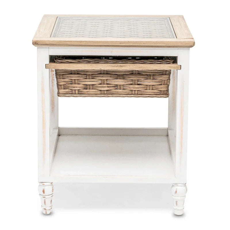 Island Breeze Single-Basket Side Table 2