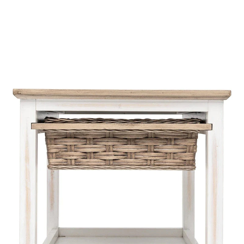 Island Breeze Single-Basket Side Table 7