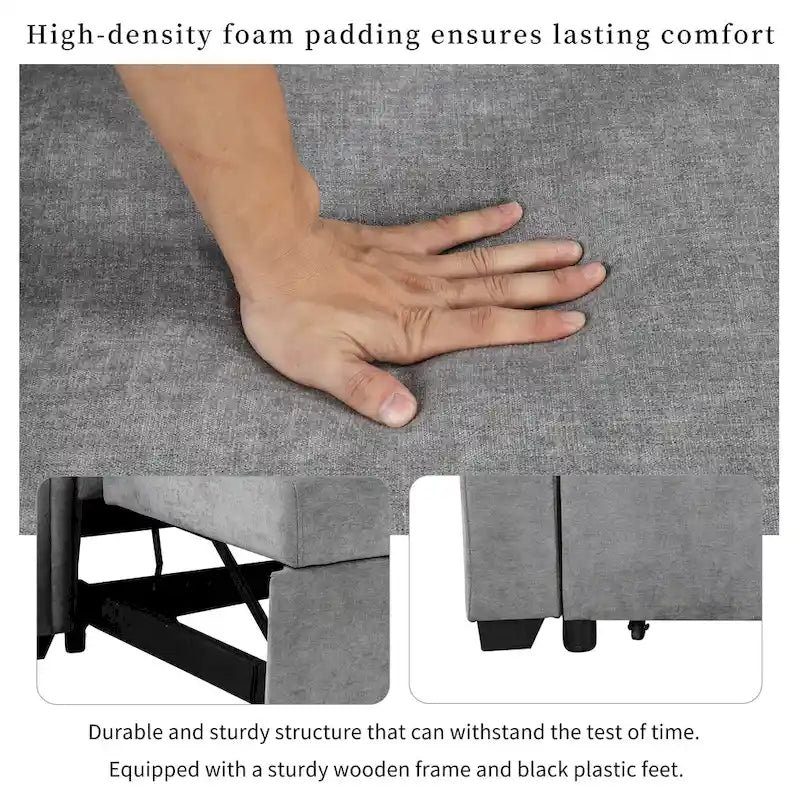 Versatile Soft Cushion Sofa Bed 28