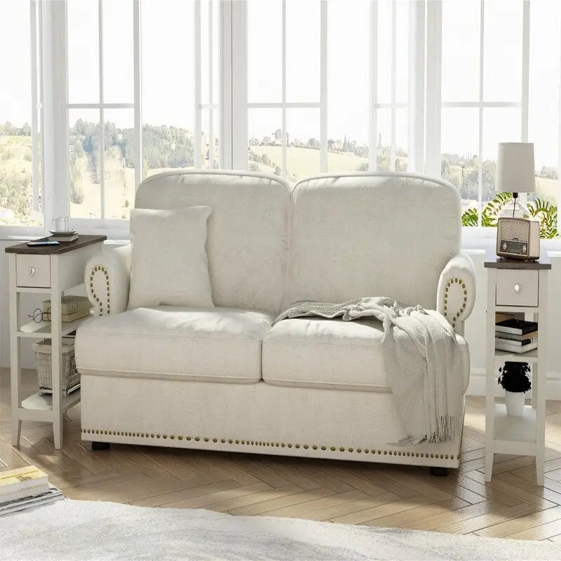 Compact End Table with Drawer and Shelf - Dimensions: 11.22D x 23.62W x 24.02H 23