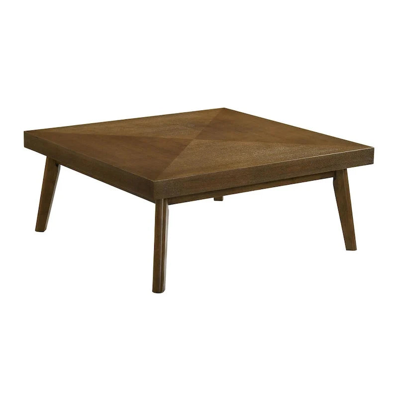 Diamond Parquet Walnut Coffee Table by Hayward 2