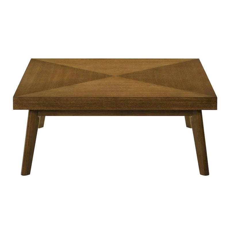 Diamond Parquet Walnut Coffee Table by Hayward 3