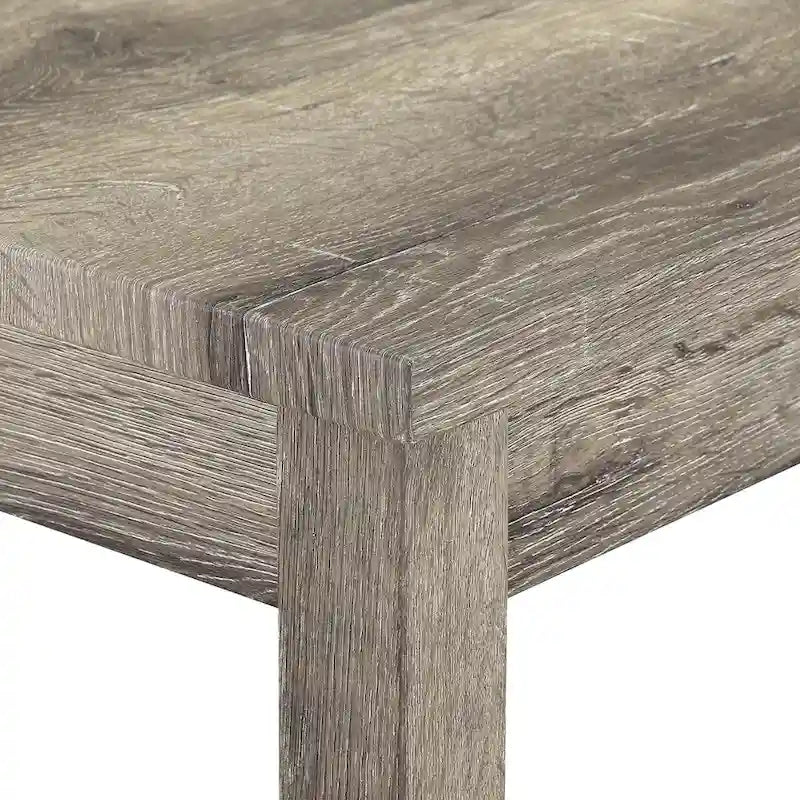 5-Piece Wood Dining Set: Square Table with 4 Upholstered Chairs 9
