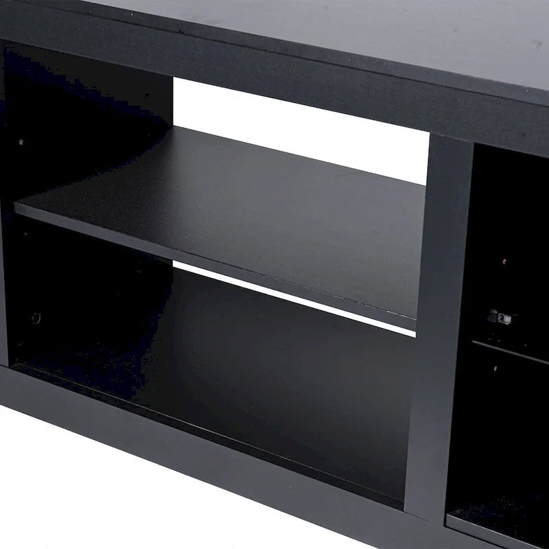 66-Inch Contemporary RGB LED TV Stand Console for TVs Up to 75 Inches 11