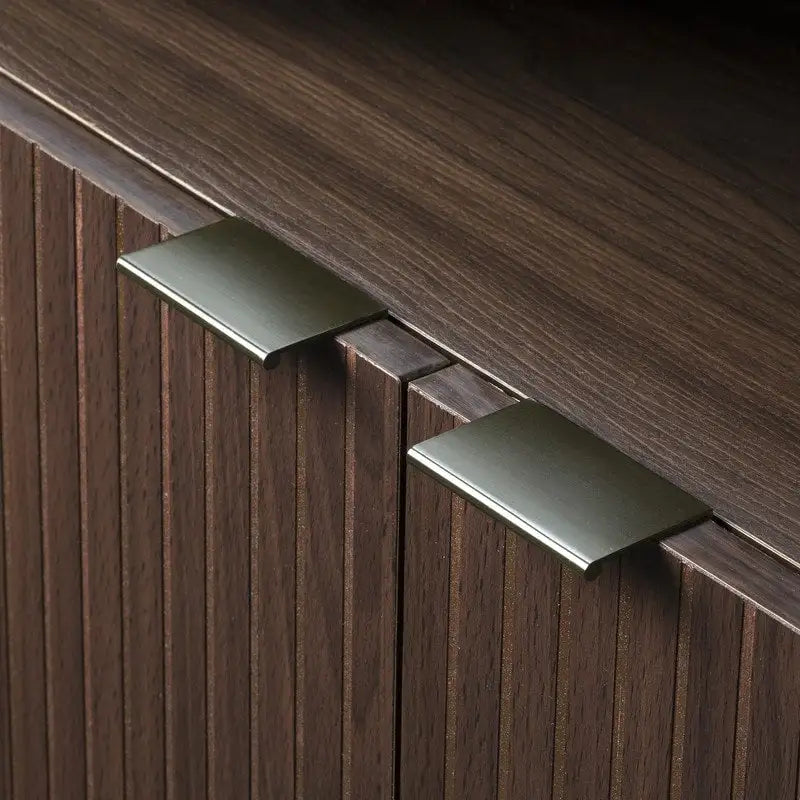 Merk 2-Door Walnut Cabinet 7
