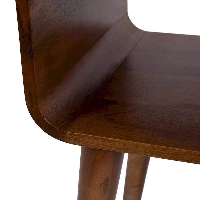 Kate and Laurel Quilby Wooden Side Table - 18 x 14 x 27 Inches 10