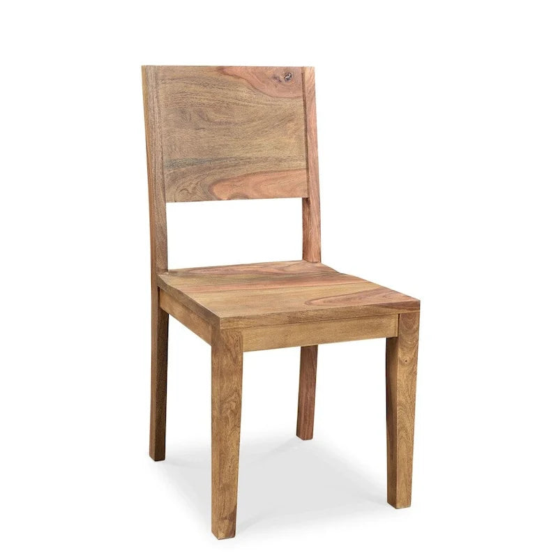 Set of 2 Raven Sheesham Wood Dining Chairs 2