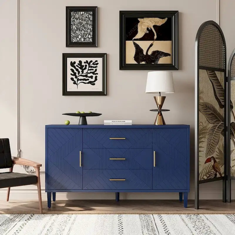 55 Elegant and Practical Carved Buffet/Sideboard Cabinet 1