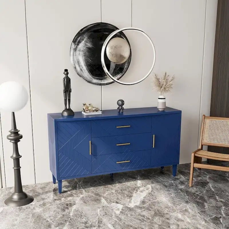 55 Elegant and Practical Carved Buffet/Sideboard Cabinet 3
