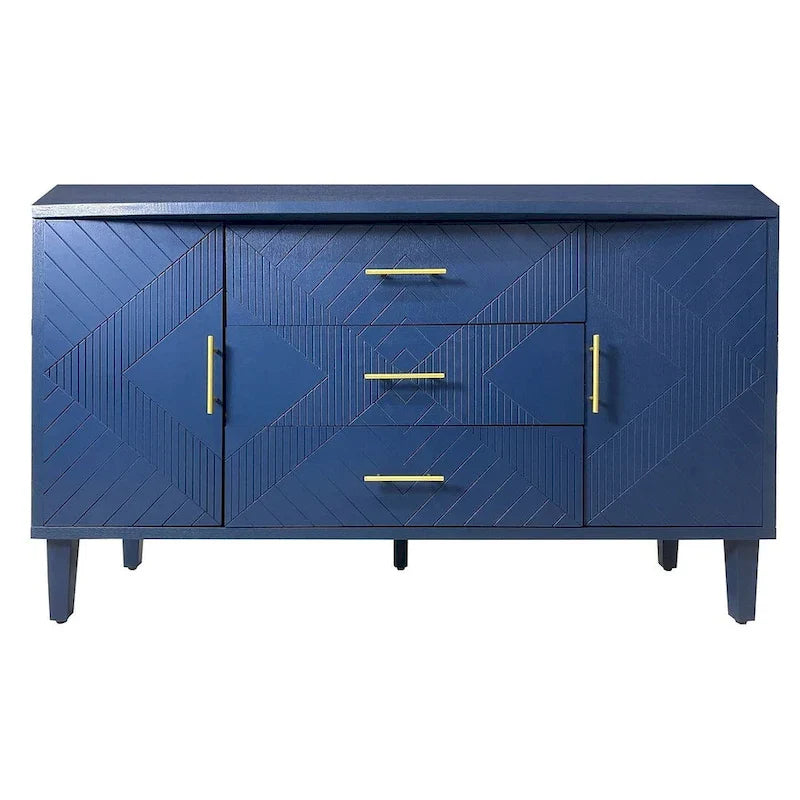 55 Elegant and Practical Carved Buffet/Sideboard Cabinet 5