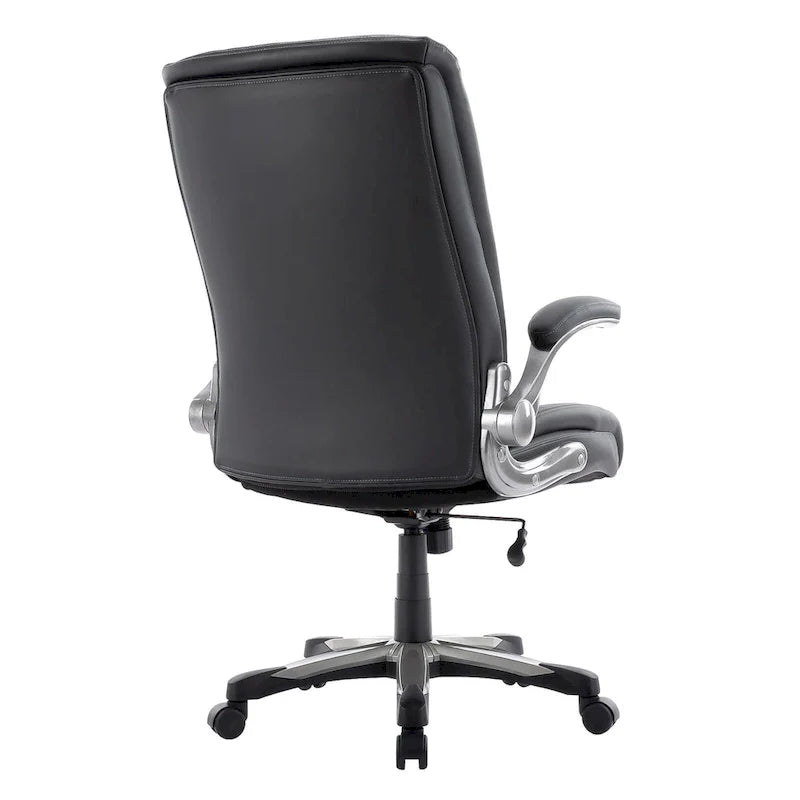 Ergonomic Office Chair with High Back Flip Up Armrests and Rolling Base 10