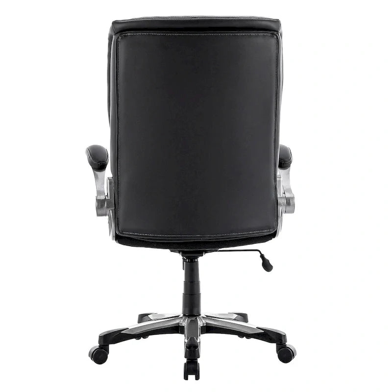 Ergonomic Office Chair with High Back Flip Up Armrests and Rolling Base 11