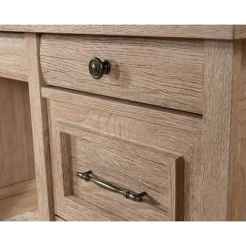 Rollingwood Country Double Pedestal Desk A2 1