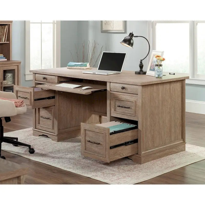 Rollingwood Country Double Pedestal Desk A2 2