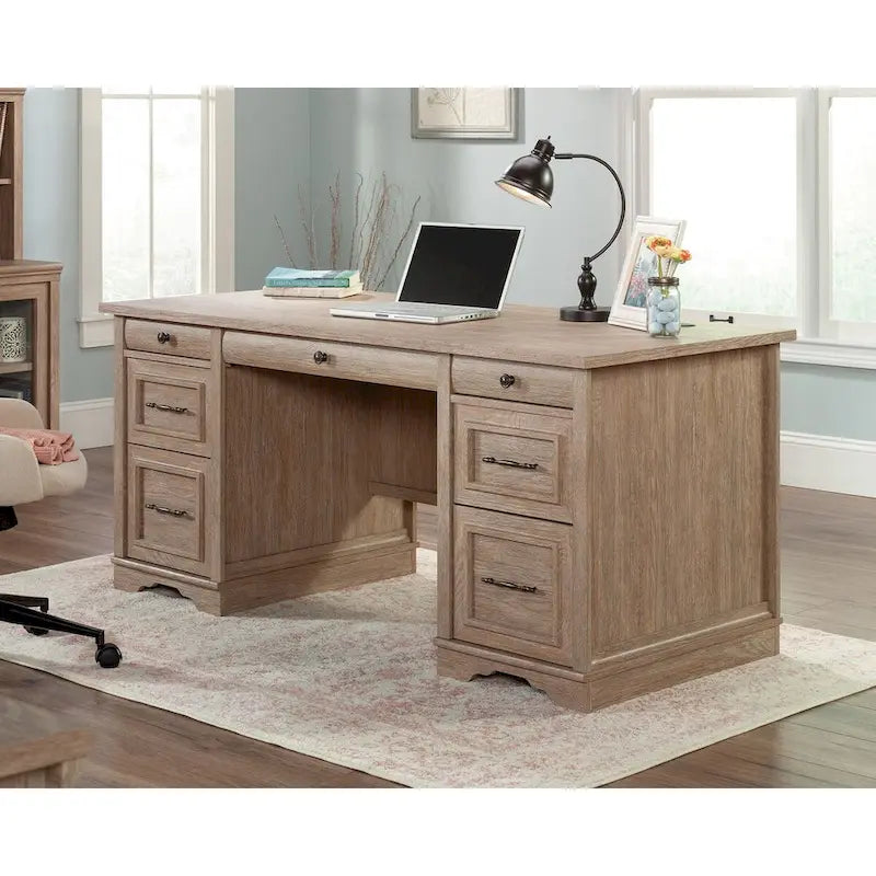 Rollingwood Country Double Pedestal Desk A2 10