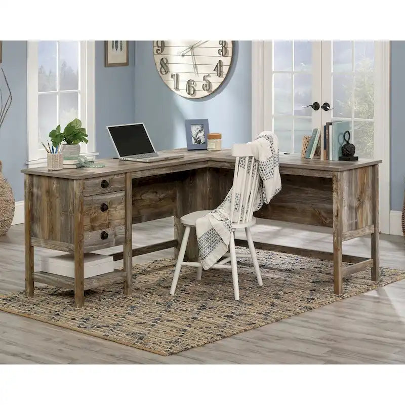 Cottage Road L-Shaped Desk 10