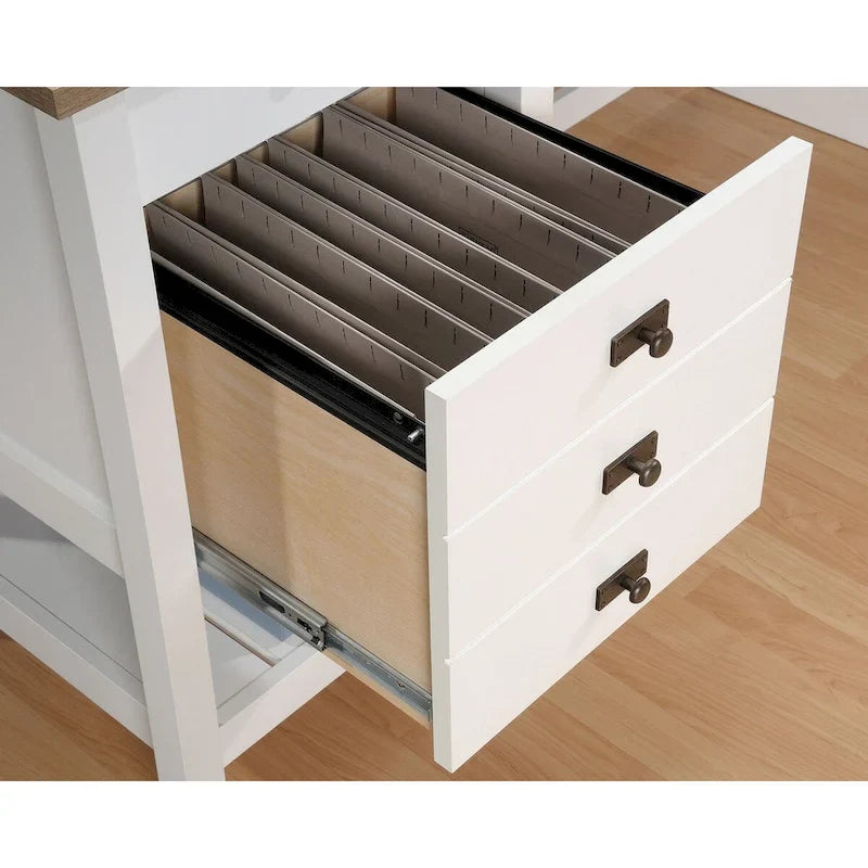 Cottage Road L-Shaped Desk 19