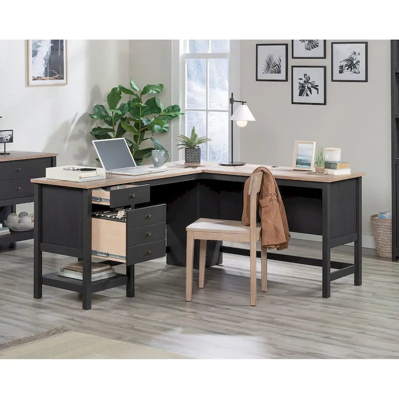 Cottage Road L-Shaped Desk 29
