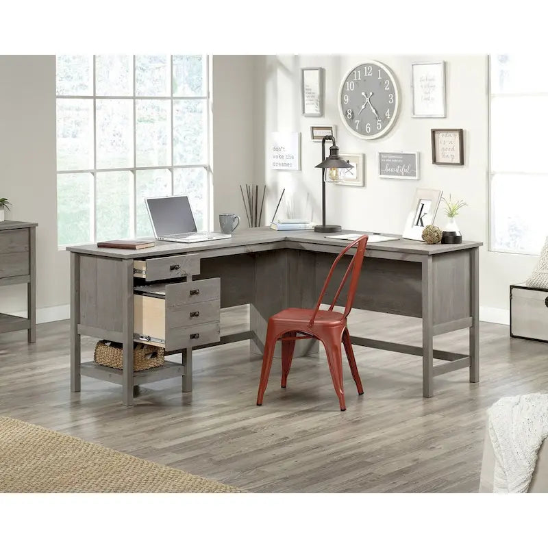 Cottage Road L-Shaped Desk 46