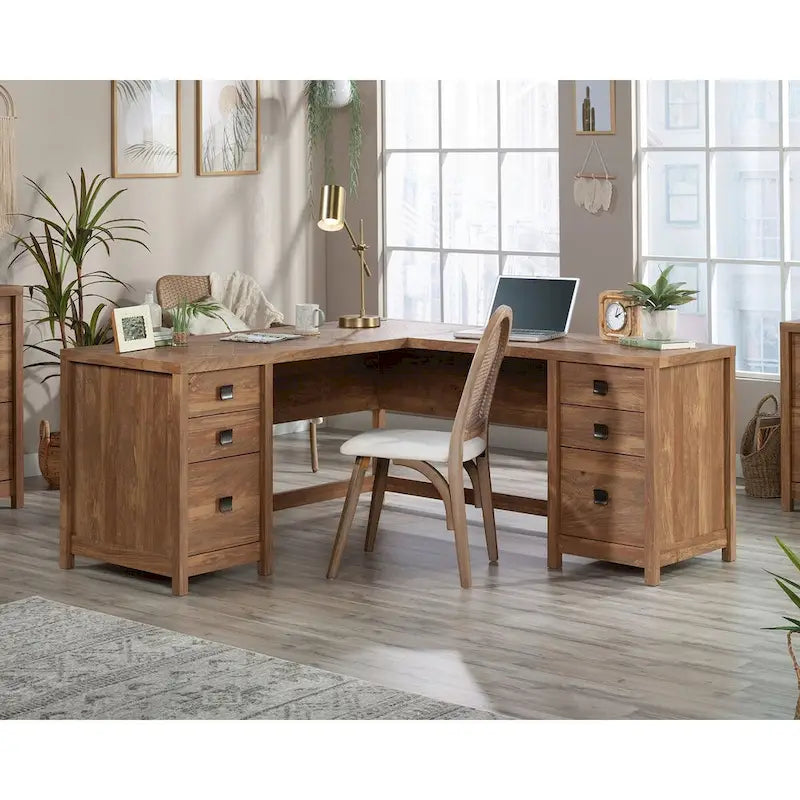 Cannery Bridge Small L-Shaped Desk A2 5