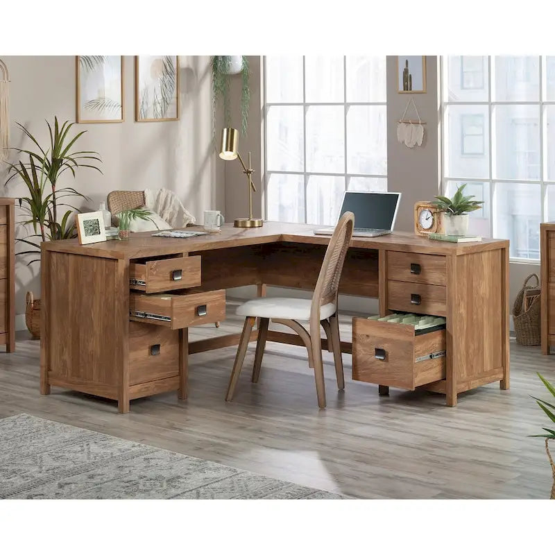 Cannery Bridge Small L-Shaped Desk A2 7