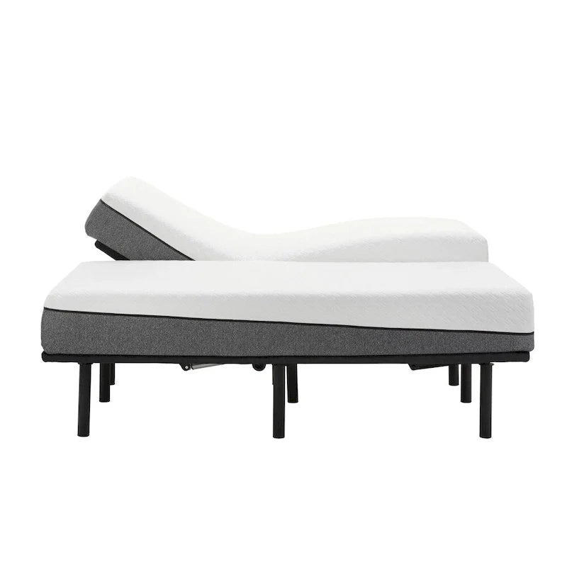 Sleep Zone Huntington 10-Inch Memory Foam Mattress with Z150 Adjustable Base Bundle 4