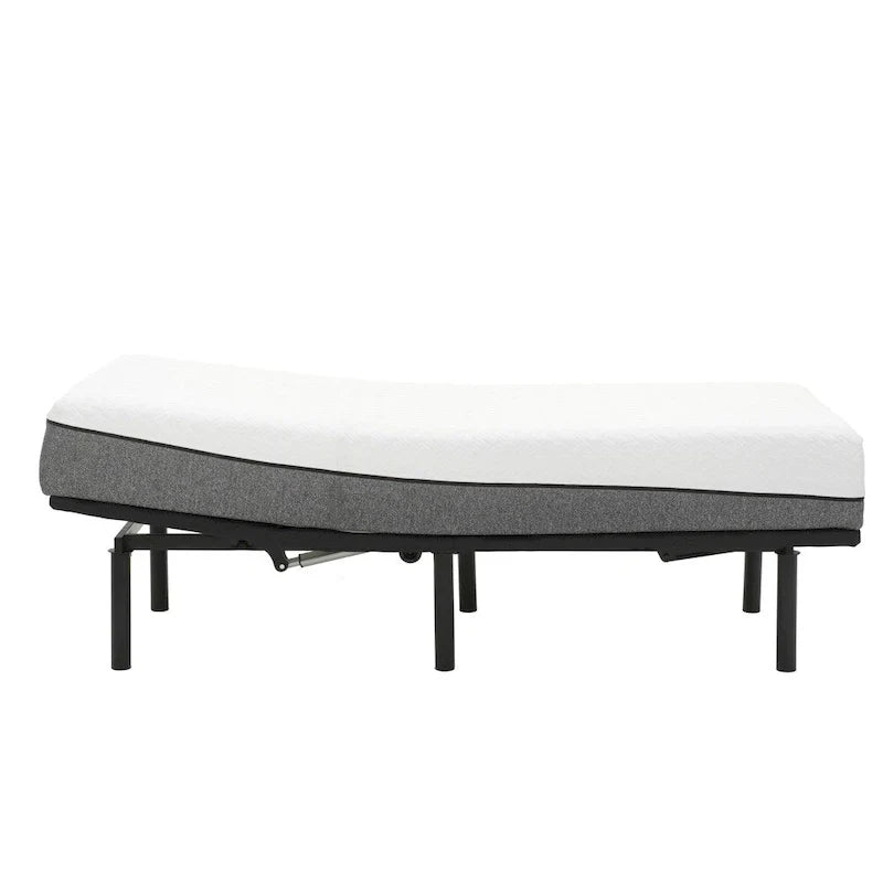 Sleep Zone Huntington 10-Inch Memory Foam Mattress with Z150 Adjustable Base Bundle 5