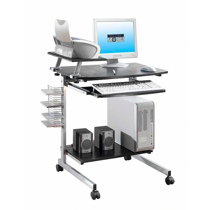 Space-Saving Ergonomic Computer Desk 1